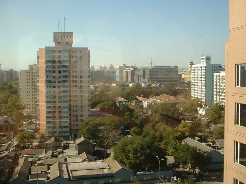 Ausblick von der 10. Etage Hotel Grand Mercure Beijing Central