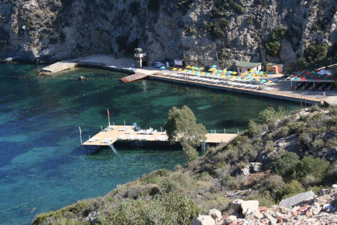Strand und Wasser Ladonia Hotels Adakule