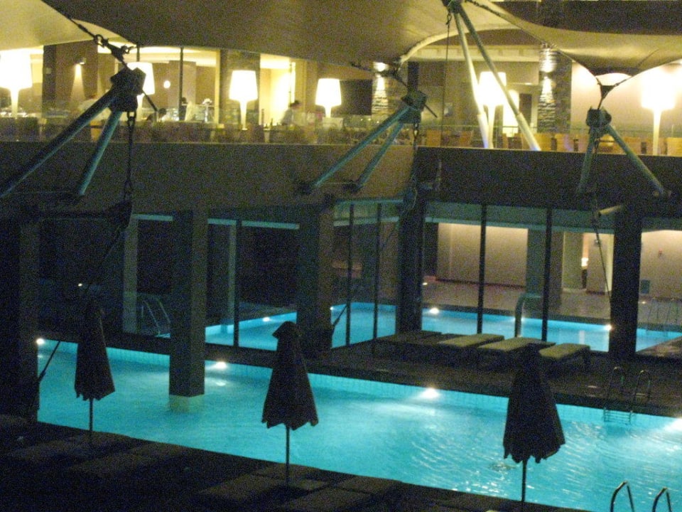 Spabereich abends Atlantica Mikri Poli Crete