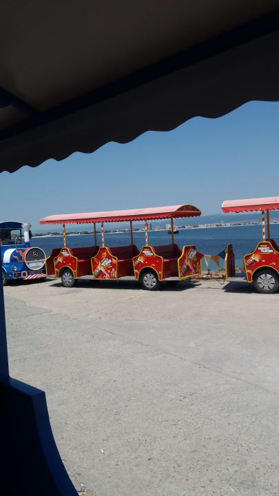 Bimmelbahn von Nessebar  Hotel Glarus Beach