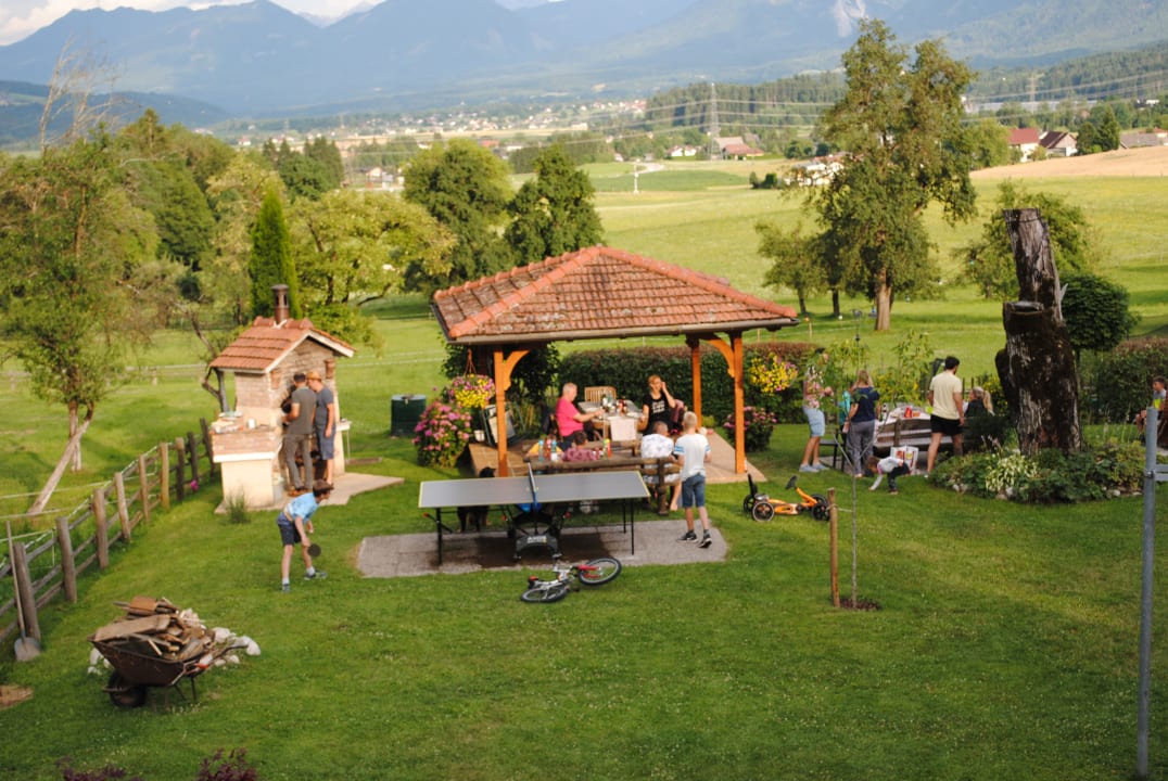 Gartenanlage Rutarhof - Urlaub am Bauernhof