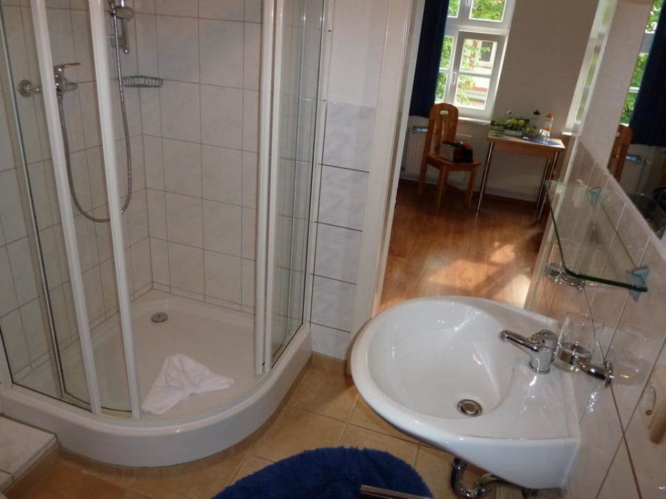 Unser Badezimmer Radlerpension Dömitz