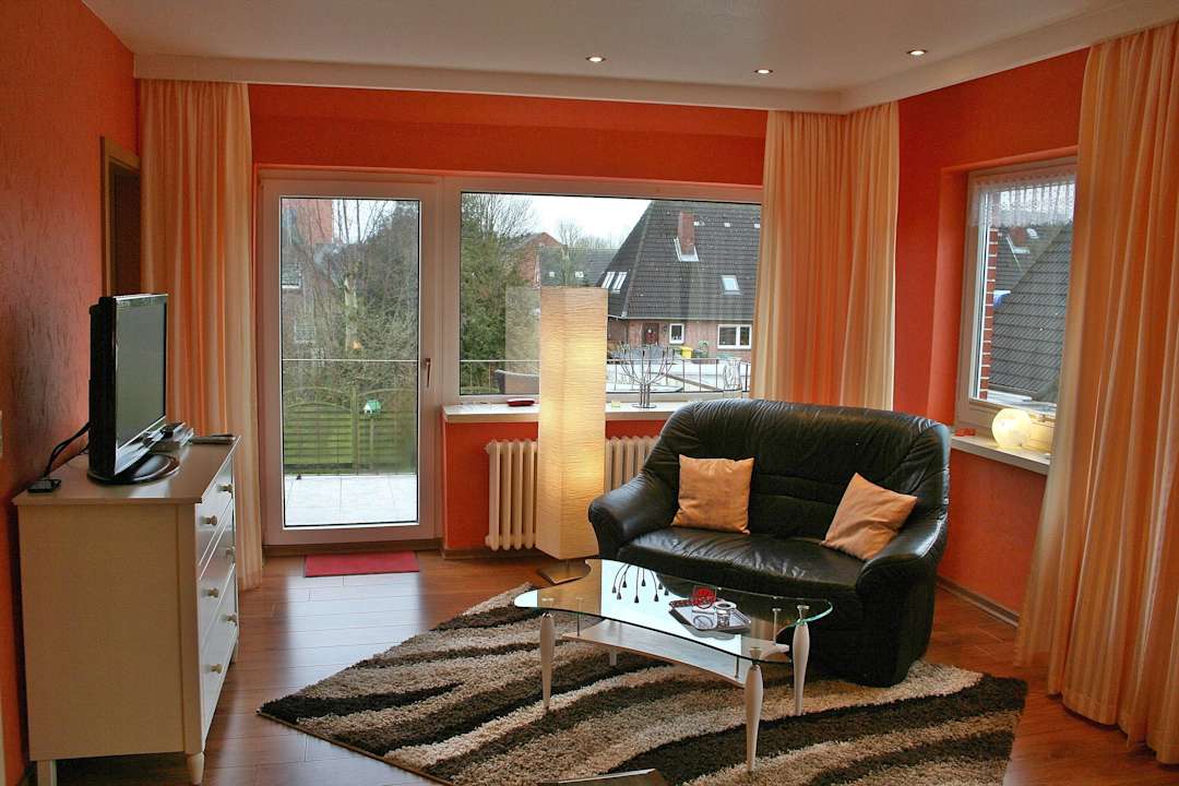 Doppelzimmer mit Balkon Gästehaus Wattenmeer