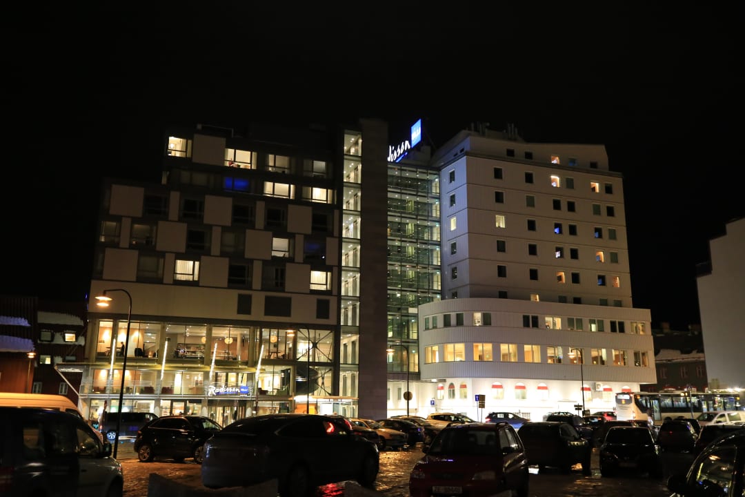 Außenansicht Radisson Blu Hotel Tromso