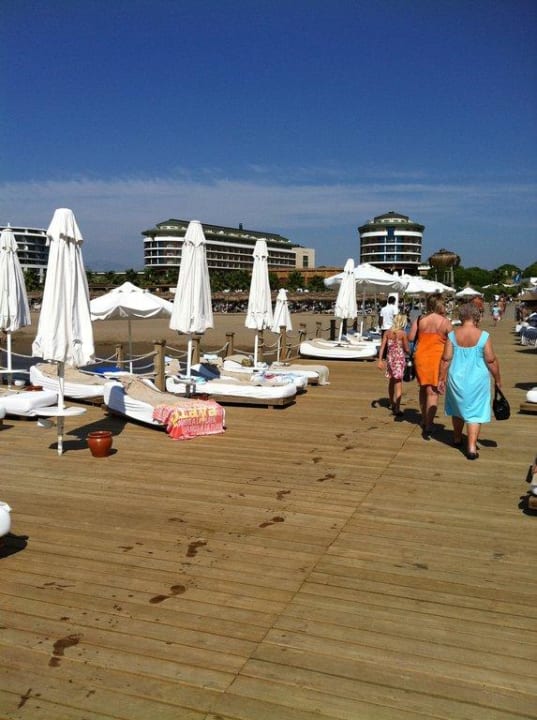 Zugang zum Strand Voyage Belek Golf & Spa