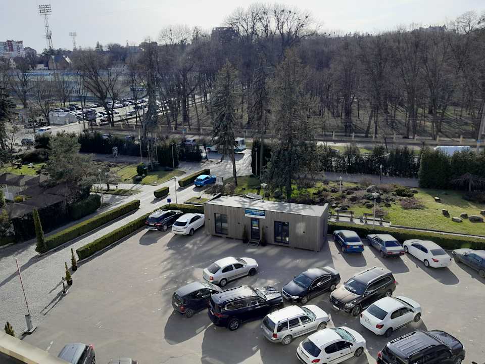 Ausblick Bukovyna Hotel