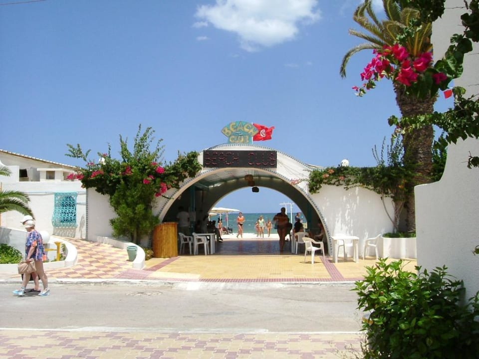 Strandzugang El Mouradi Club Kantaoui