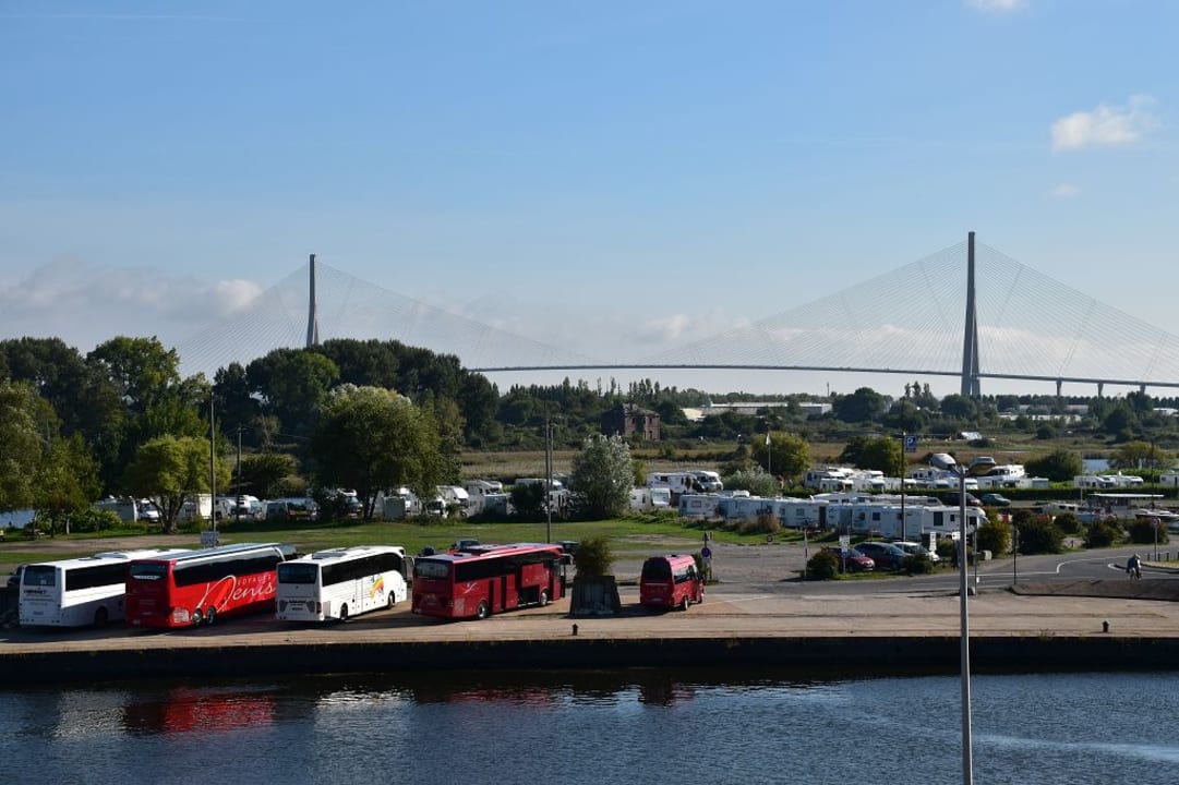 Ausblick Hotel Mercure Honfleur