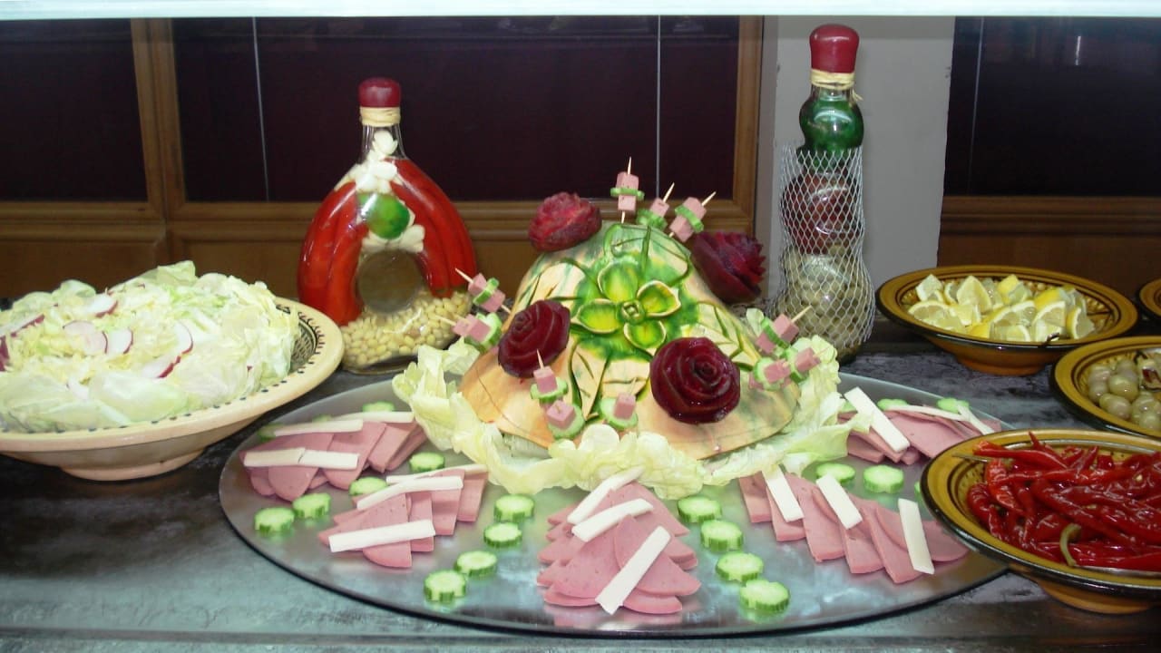 Décor buffet Ruspina Beach Resort