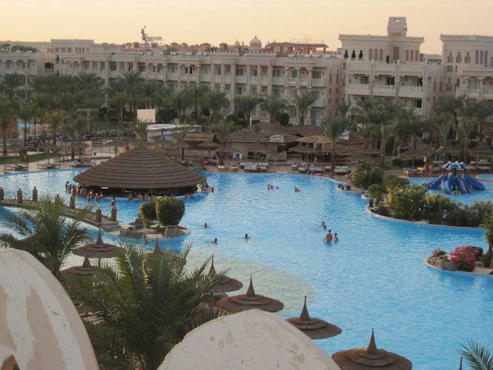 Aussicht vom Dach Pickalbatros Palace Resort