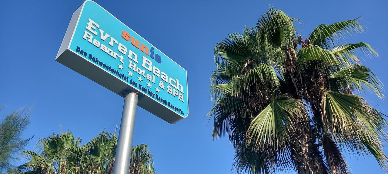 Gartenanlage Sunis Evren Beach Resort Hotel & Spa