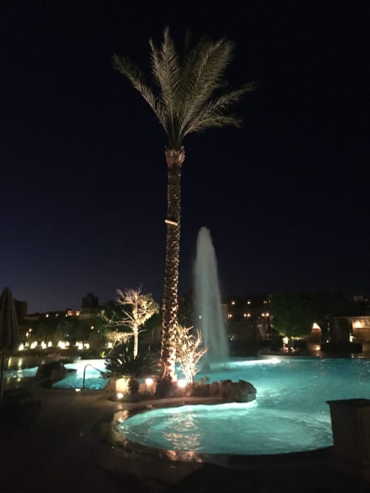 Pool bei Nacht  Grand Waterworld Makadi & Family Star Makadi