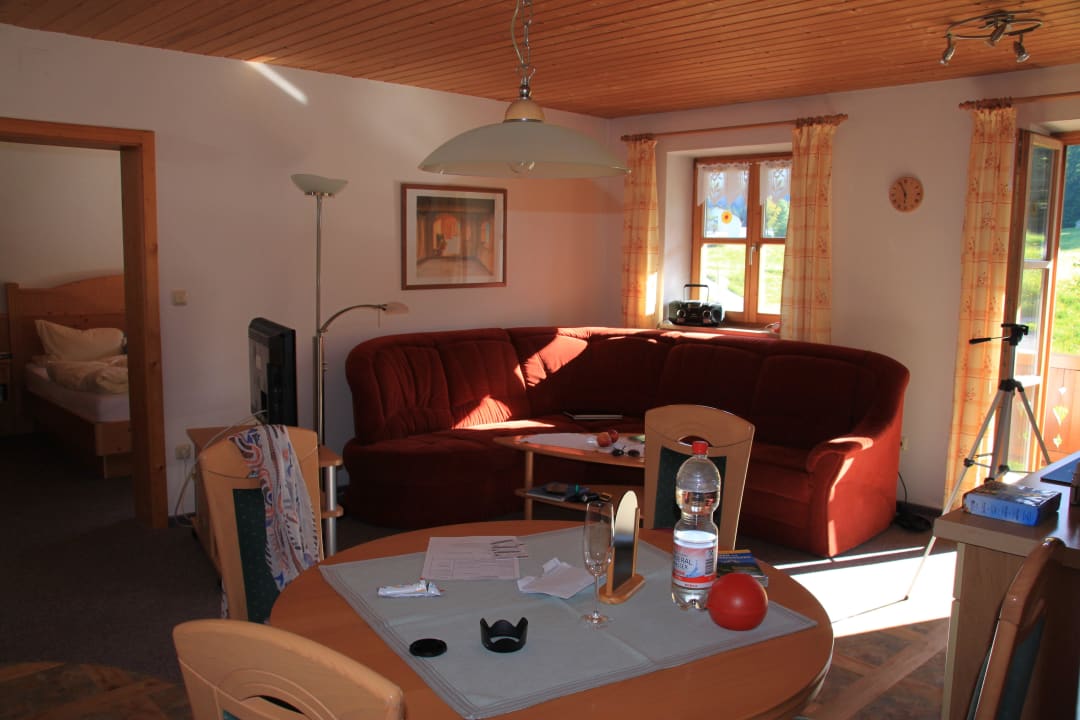 Gemütliches Wohnzimmer Kressenlehen FeWo