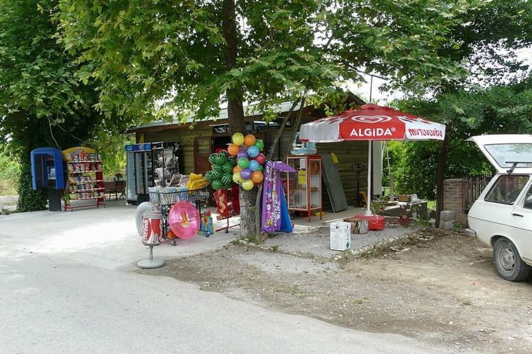 Kiosk vor dem Hotel Club Tuana Fethiye