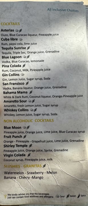 Gastro Asterias Beach Resort