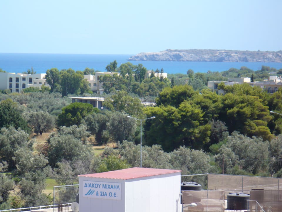 Widok z balkonu Rodos Blue Resort