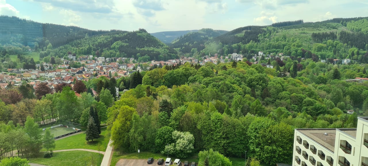 Ausblick AHORN Berghotel Friedrichroda