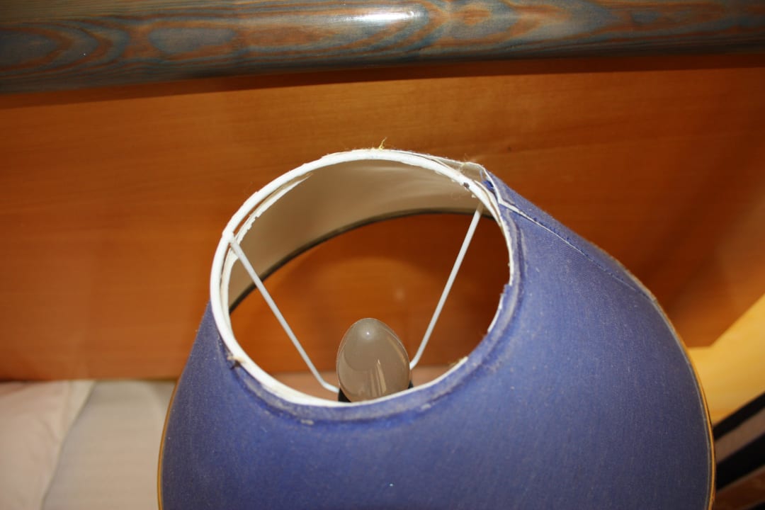 Kaputte Lampe / sehr verlebt HARPIN Georgioupolis Resort Aquapark & SPA