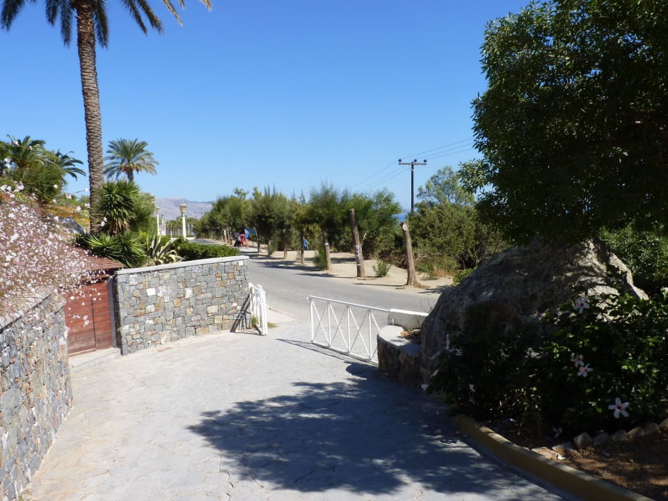 Weg zum Strand Rodos Princess Beach Hotel & Spa