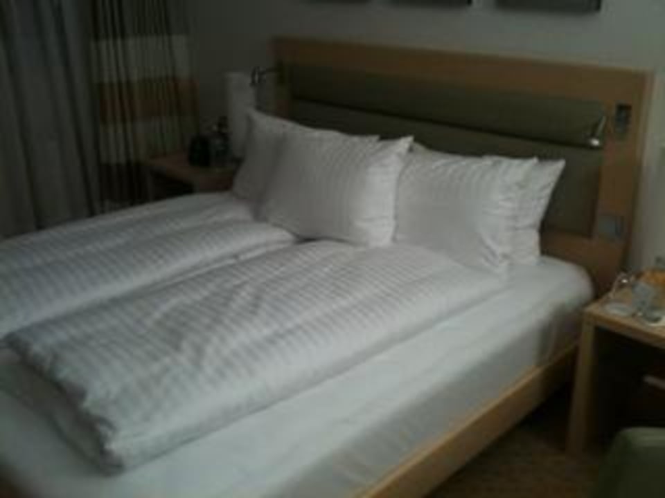 Bett im Hilton Dorint Hotel Bonn