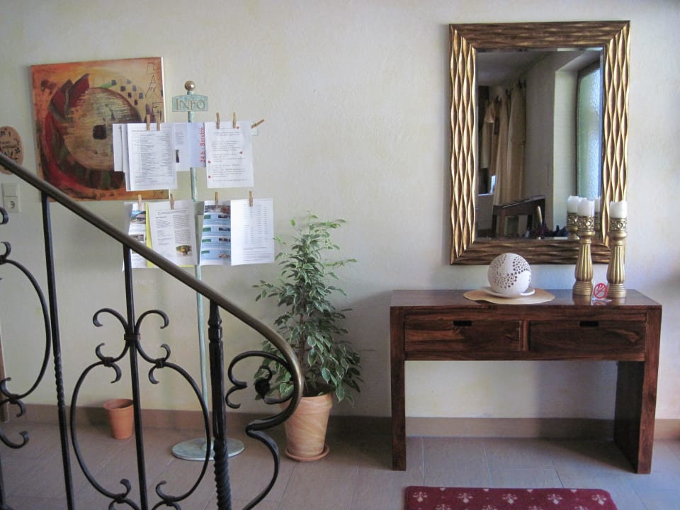 Eingangsbereich Pension & Ferienwohnung Solaria