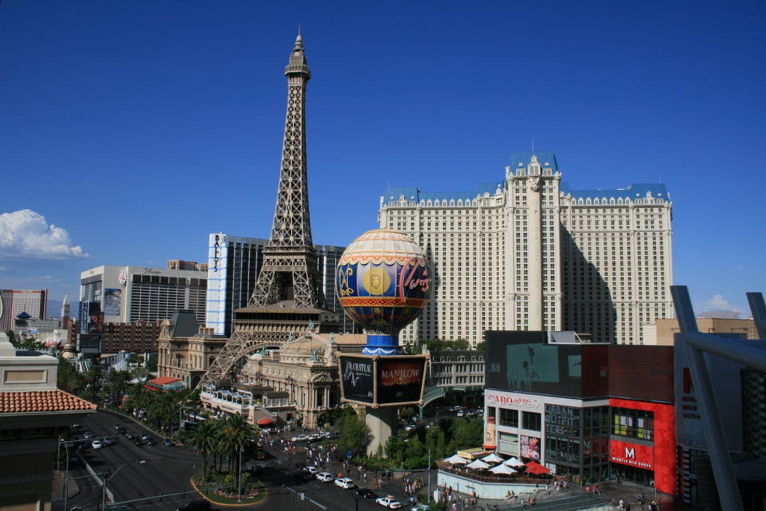 Blick vom Pool-Deck auf den Strip The Cosmopolitan of Las Vegas