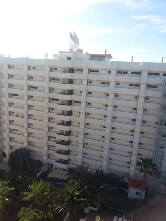 Das war unser MEERBLICK vom Balkon aus allsun Hotel Lucana