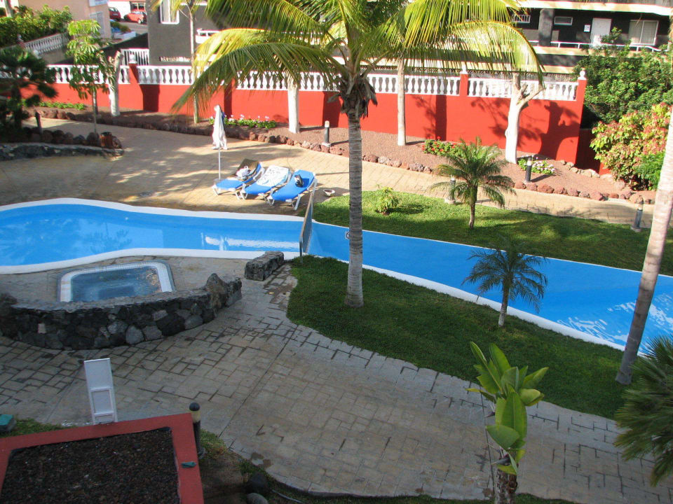 Poolblick vom Balkon Zi. 310 E Allegro Isora