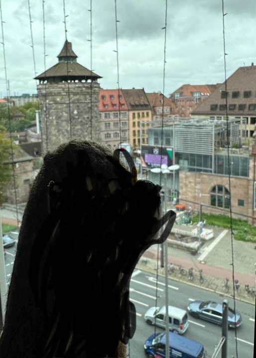 Ausblick Le Méridien Grand Hotel Nürnberg