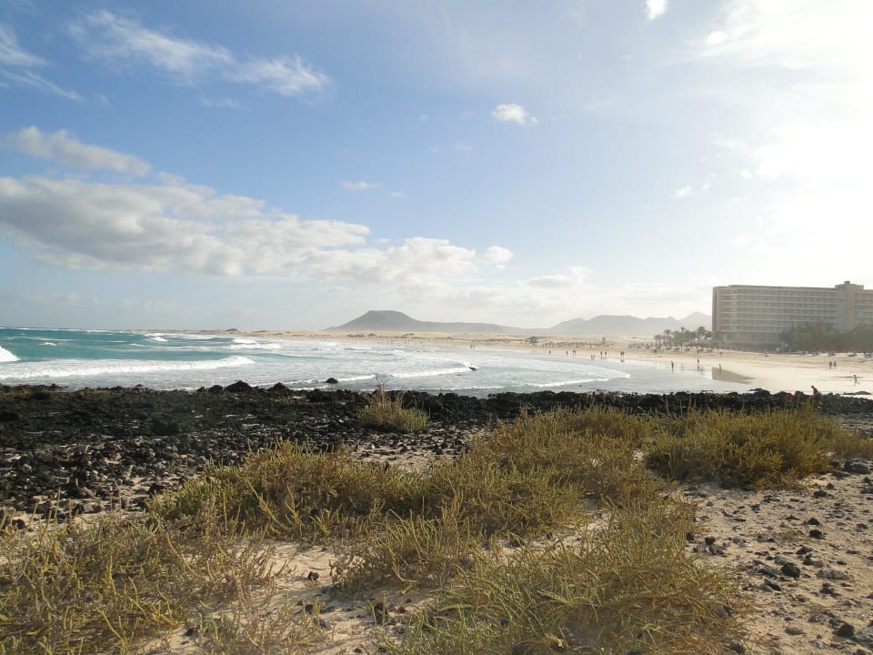 Blick vom Nachbarhotel auf das Riu Oliva Hotel Riu Oliva Beach Resort