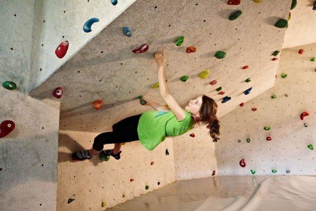 Kletterhalle im Haus am See Haus am See