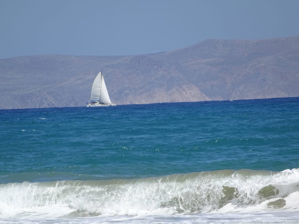 Beobachtung vom Strand Lyttos Beach Hotel