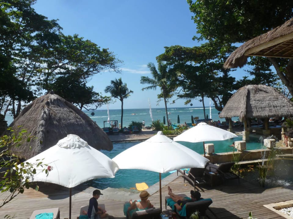 Blick vom Frühstück Novotel Bali Benoa Hotel