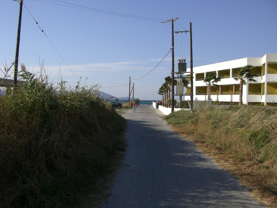 Hotel Rückseite Hotel Kos Palace