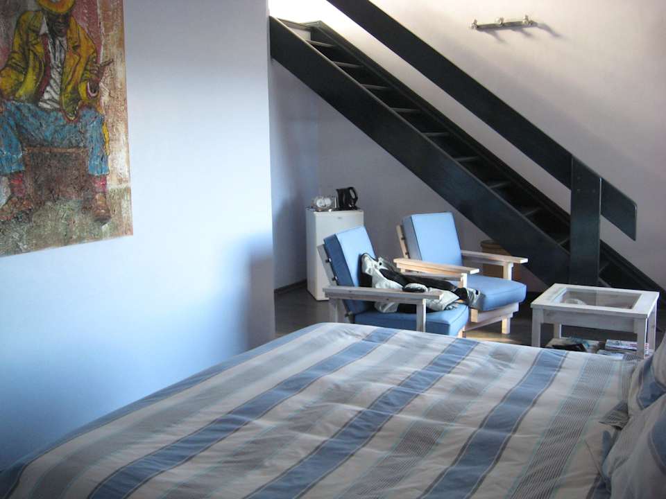 Treppe zum Obergeschoss Guesthouse Villa Cape Agulhas