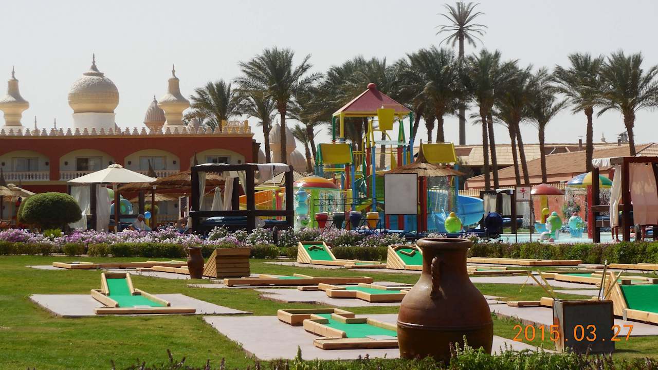 Minigolf Pickalbatros Alf Leila Wa Leila Resort - Neverland Hurghada