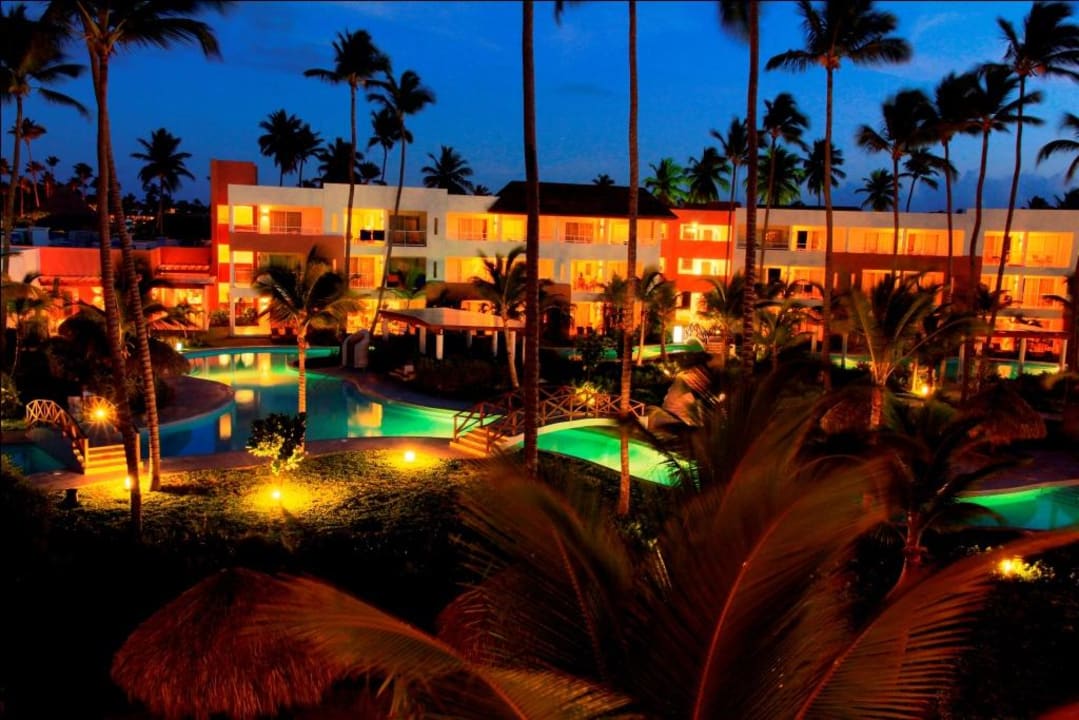 Ausblick von Zimmer 4372 (Nacht) Secrets Royal Beach Punta Cana - Adults only