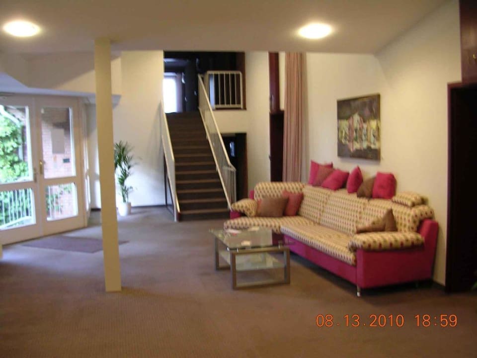 Sitzecke von dem Zimmer Hotel Blauer Fasan