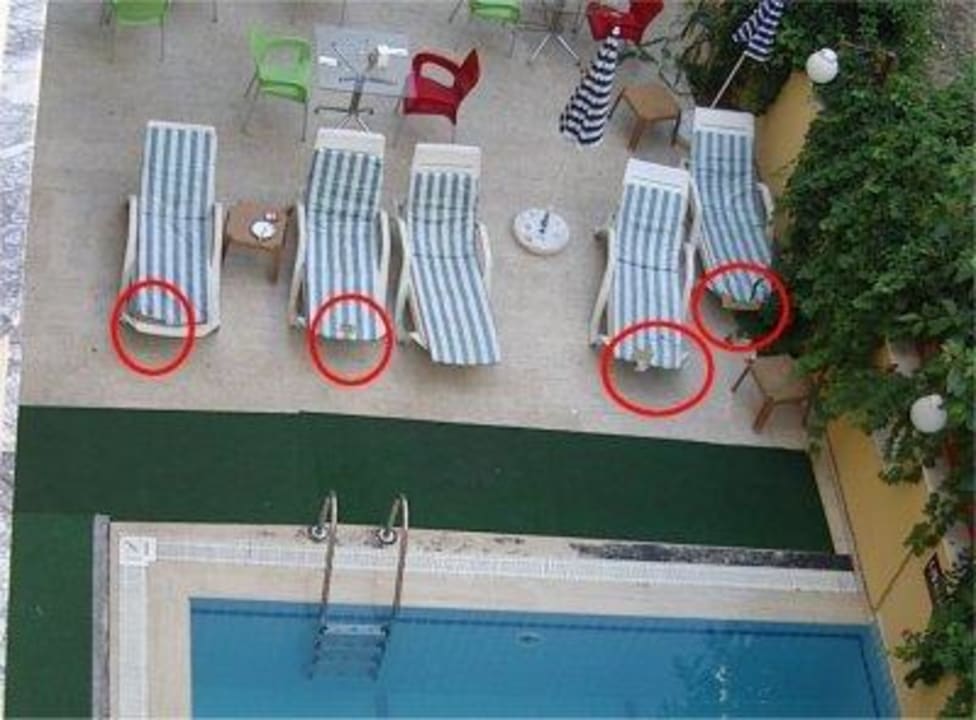 Zerrissene Auflagen Hotel Mirage Apart