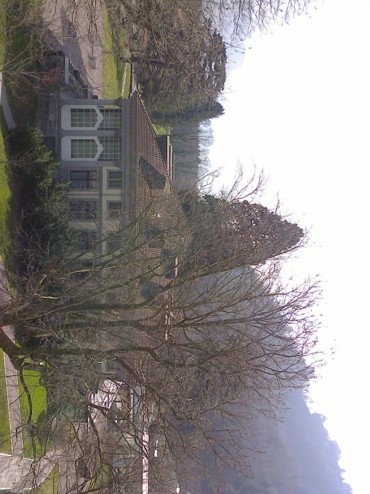 Sicht in Richtung Golfplatz Grand Resort Bad Ragaz