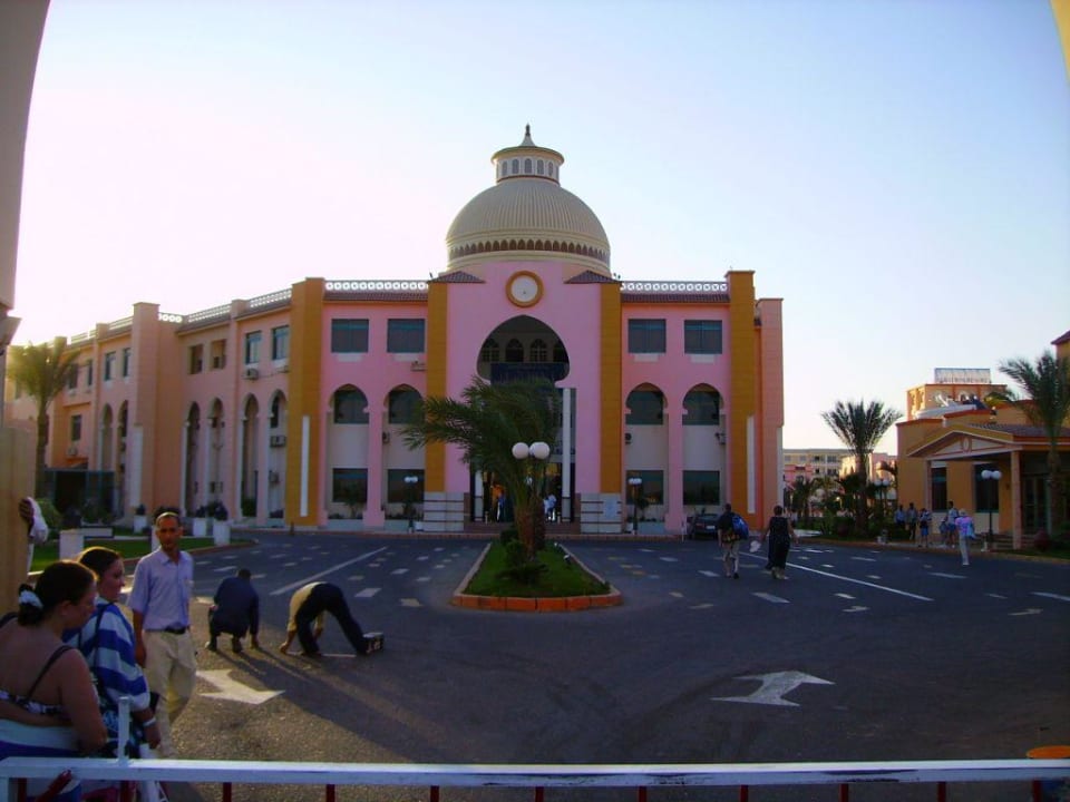 Haupteingang die 2te Pickalbatros Aqua Park Resort - Hurghada