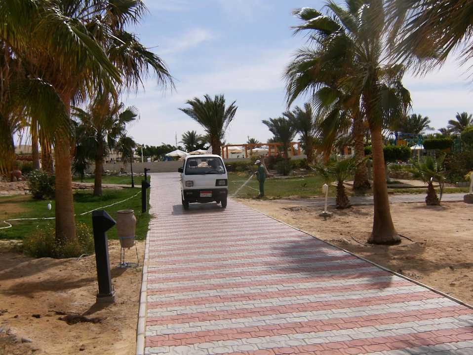 Weg zum Strand Coral Beach Hurghada