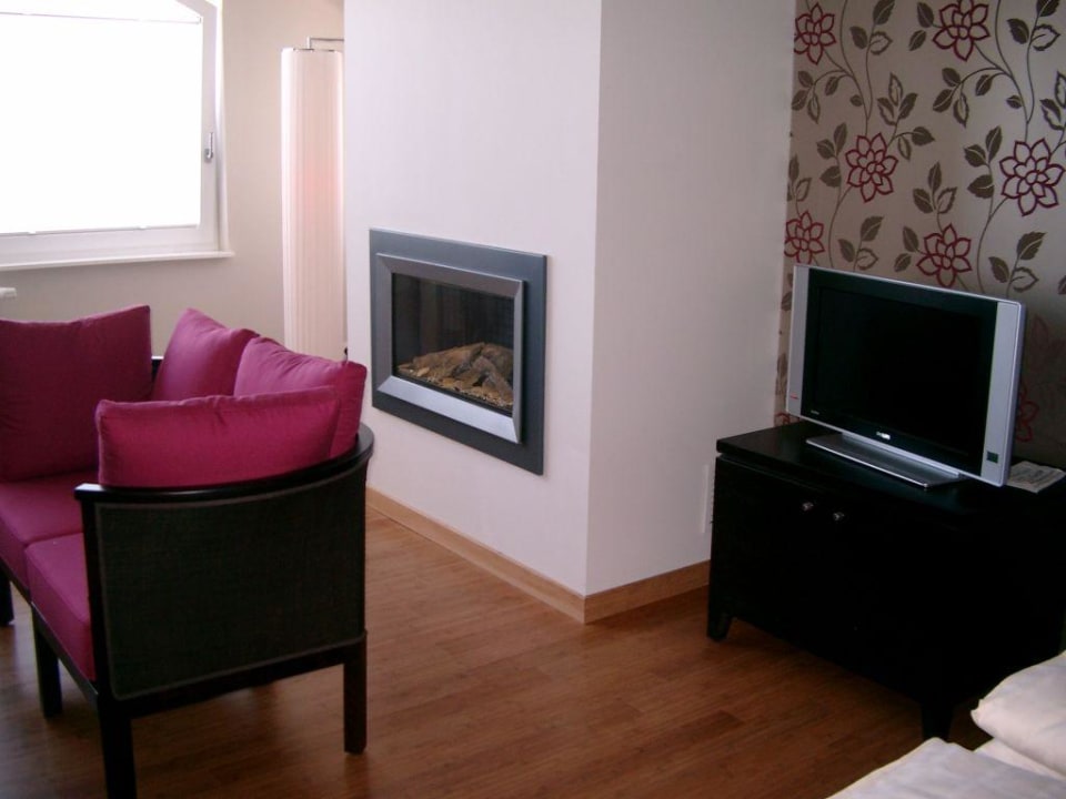  Kamin und Flachbild-Fernseher Das Ahlbeck Hotel & SPA