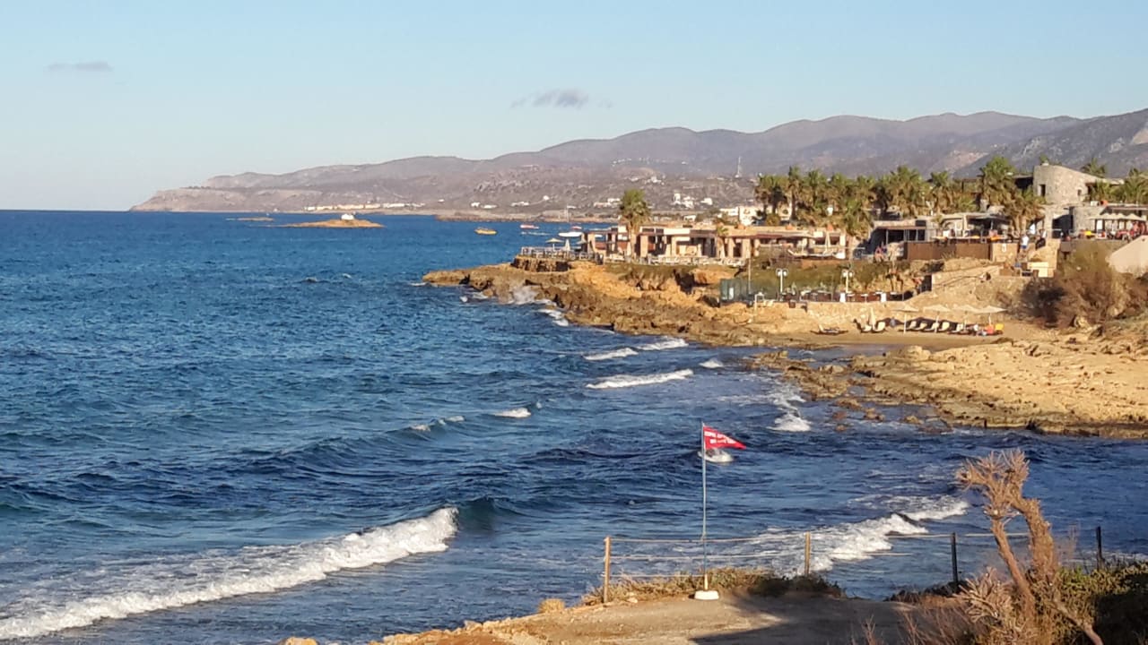 Blick nach Malia Alexander Beach Hotel & Village Resort