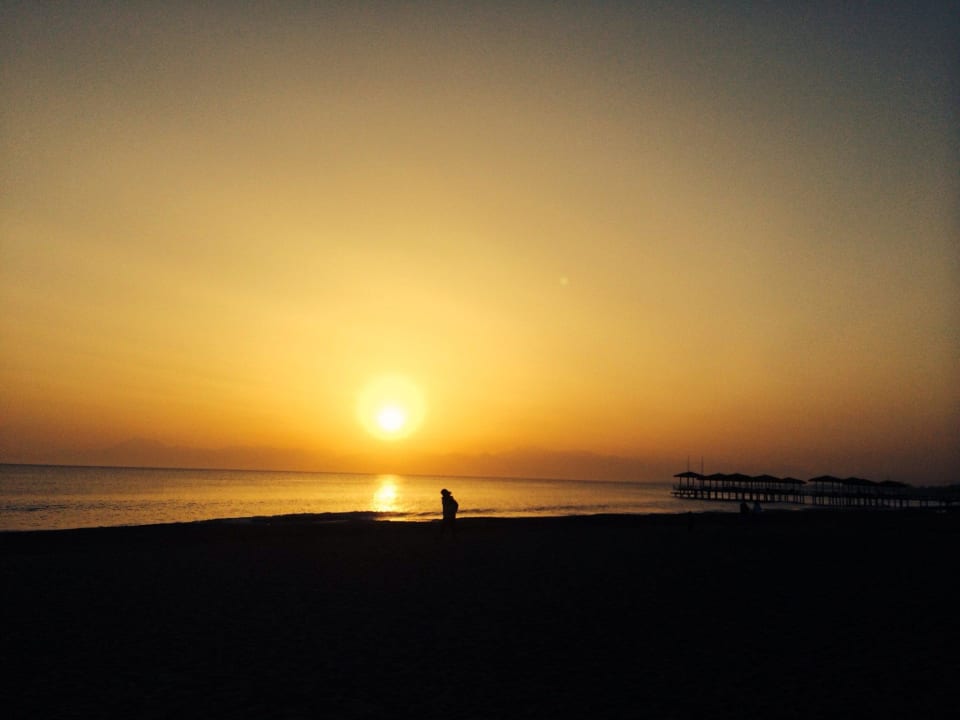 Sonnenuntergang bei Hotel Voyage Voyage Belek Golf & Spa