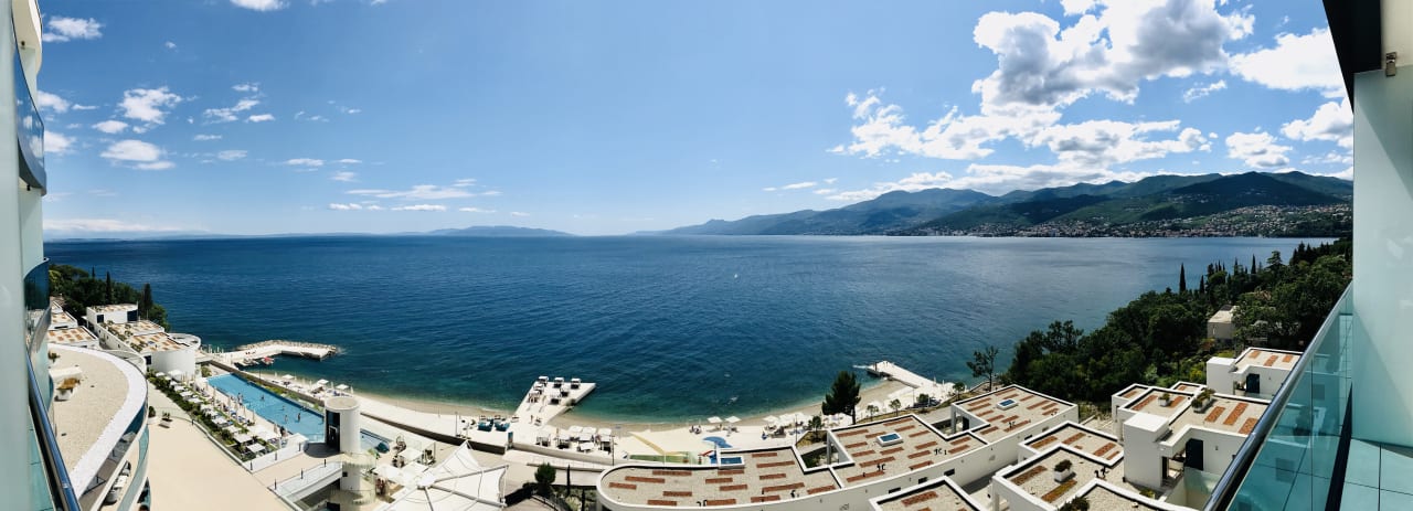 Ausblick Hilton Rijeka Costabella Beach Resort And Spa