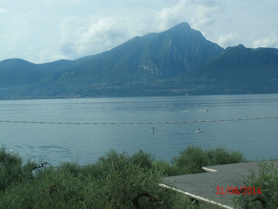 Blick vom Balkon Hotel Internazionale