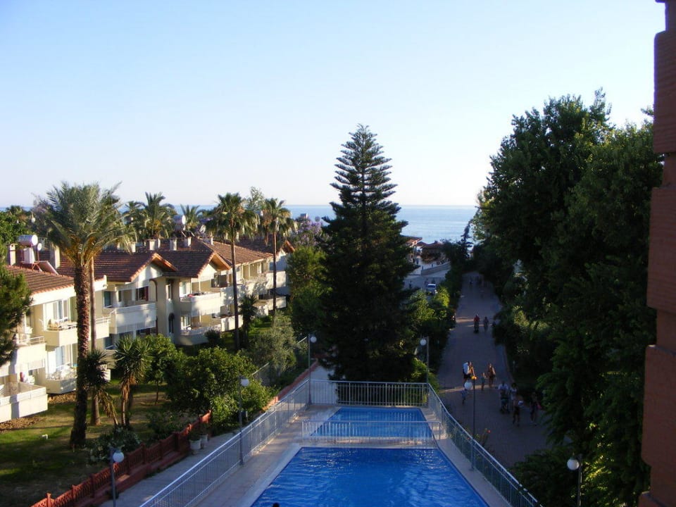Ausblick vom unserem Zimmer Hotel Sirma