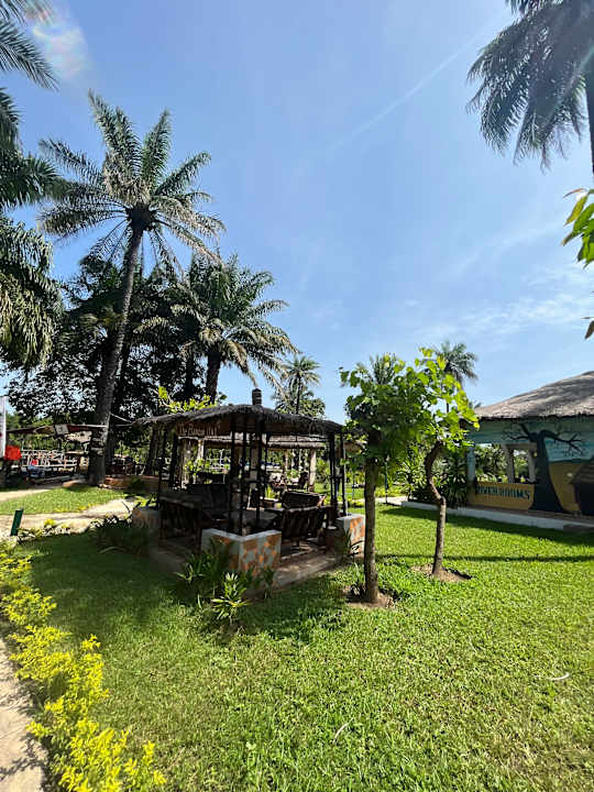 Gartenanlage AbCa's Creek Lodge