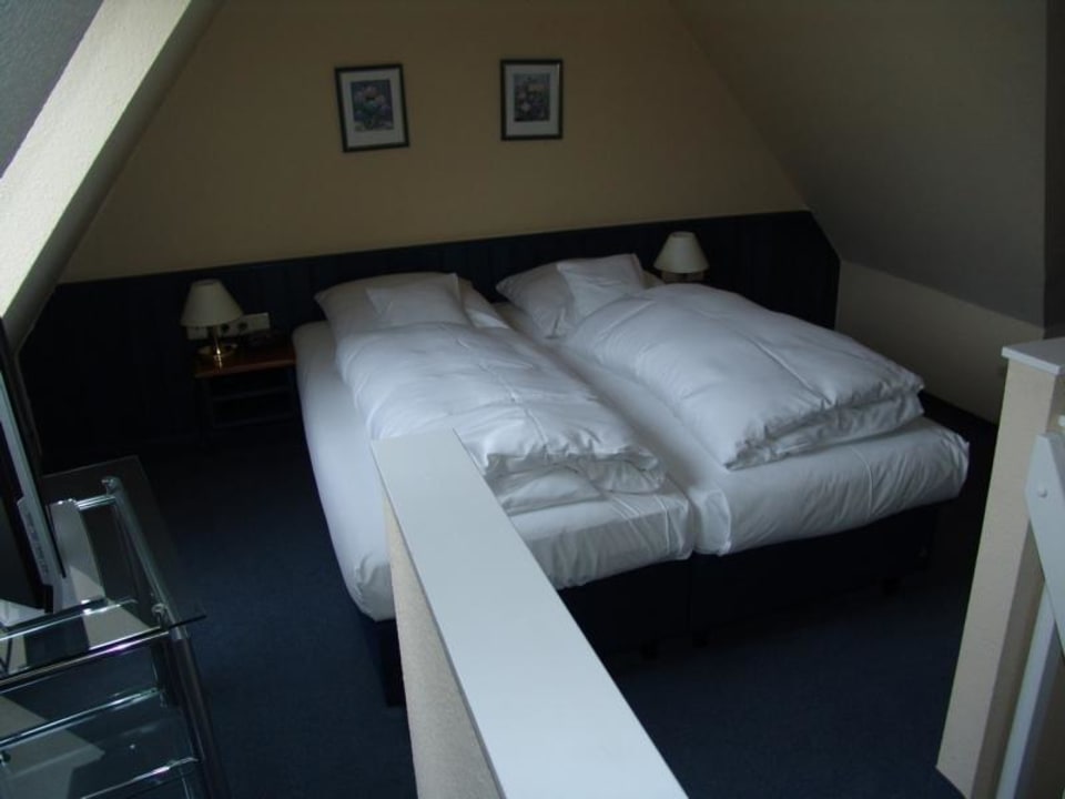 Schlafbereich im Studio  Lindner Hotel Sylt